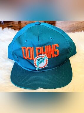 Vintage New Era Miami Dolphins Snapback Hat